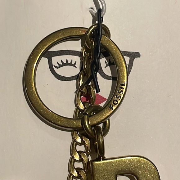 Fossil Alphabet Keychain - B! - Picture 2 of 2